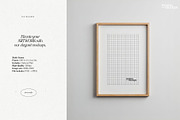 Wall Art Poster Frame Mockup | PSD, a Household Mockup by momomockps (Thumbnail 5 of 7)