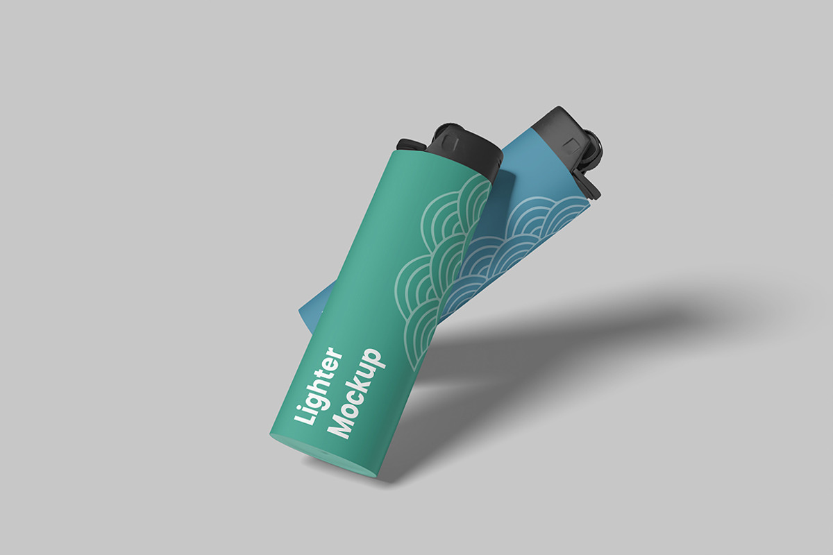 Clean Lighter Mockup, a Merchandise Mockup by ianmikraz (Photo 2 of 5)