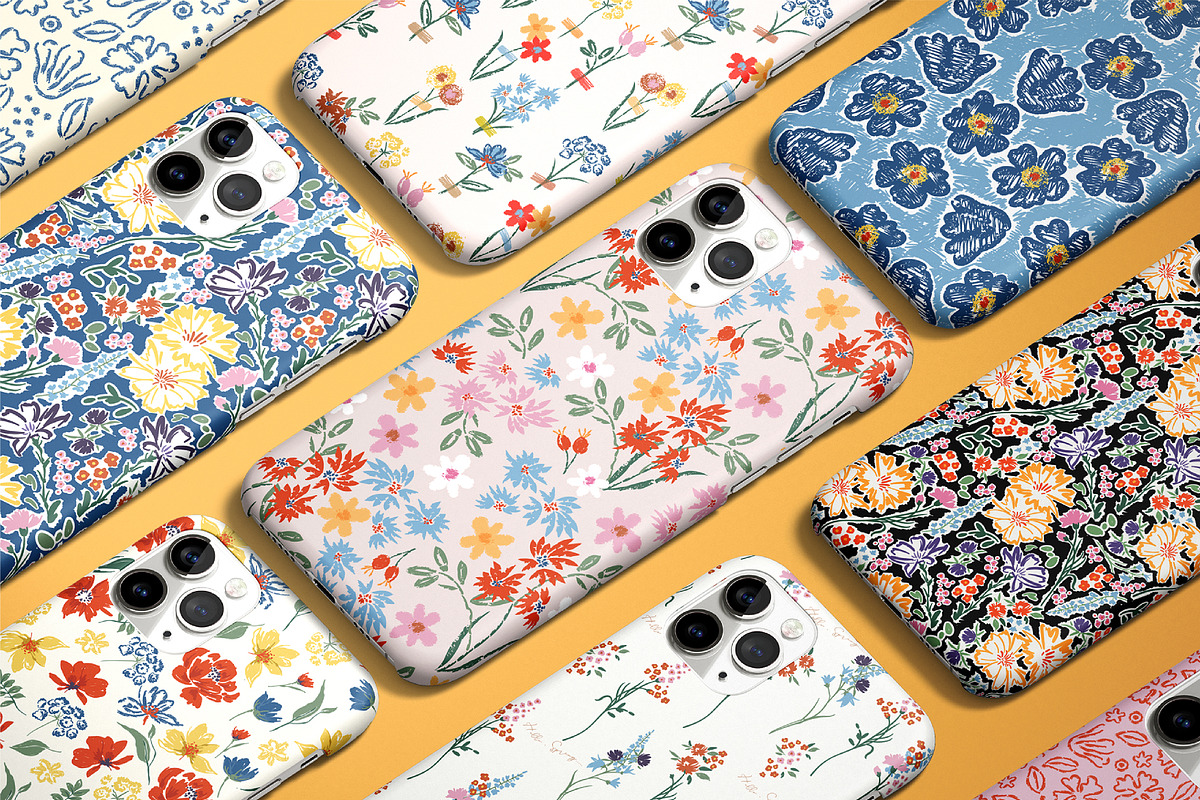 Springtime Sketches, a Pattern Graphic by MSNTY STUDIOX (Photo 10 of 27)