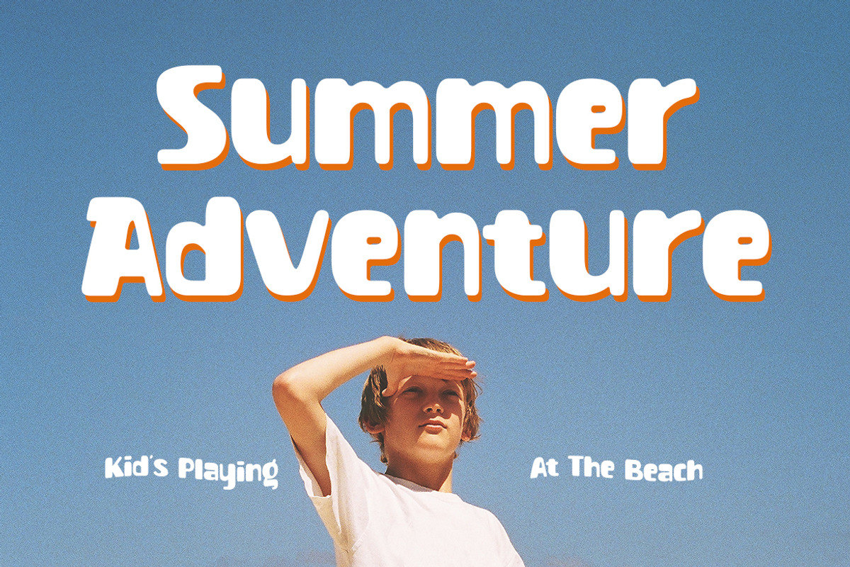 Beach Lemons - Playful Summer Font, a Handwritten Font by AQR Studio (Photo 2 of 9)