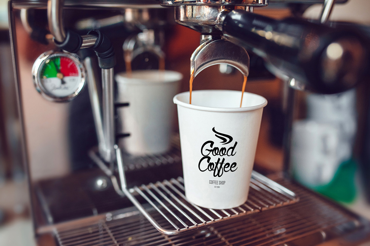 Coffee Branding Mock-up Vol 2, a Cups & Container Mockup by Freeman Studio (Photo 10 of 19)
