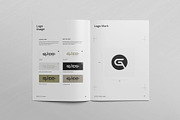 MINIMAL | Brand Guidelines, a Brochure Template by KreateTribe (Thumbnail 4 of 12)