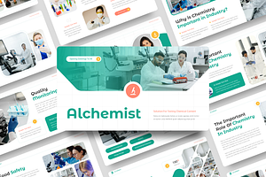 Chemistry Keynote, a Presentation Template by YossyOneStd