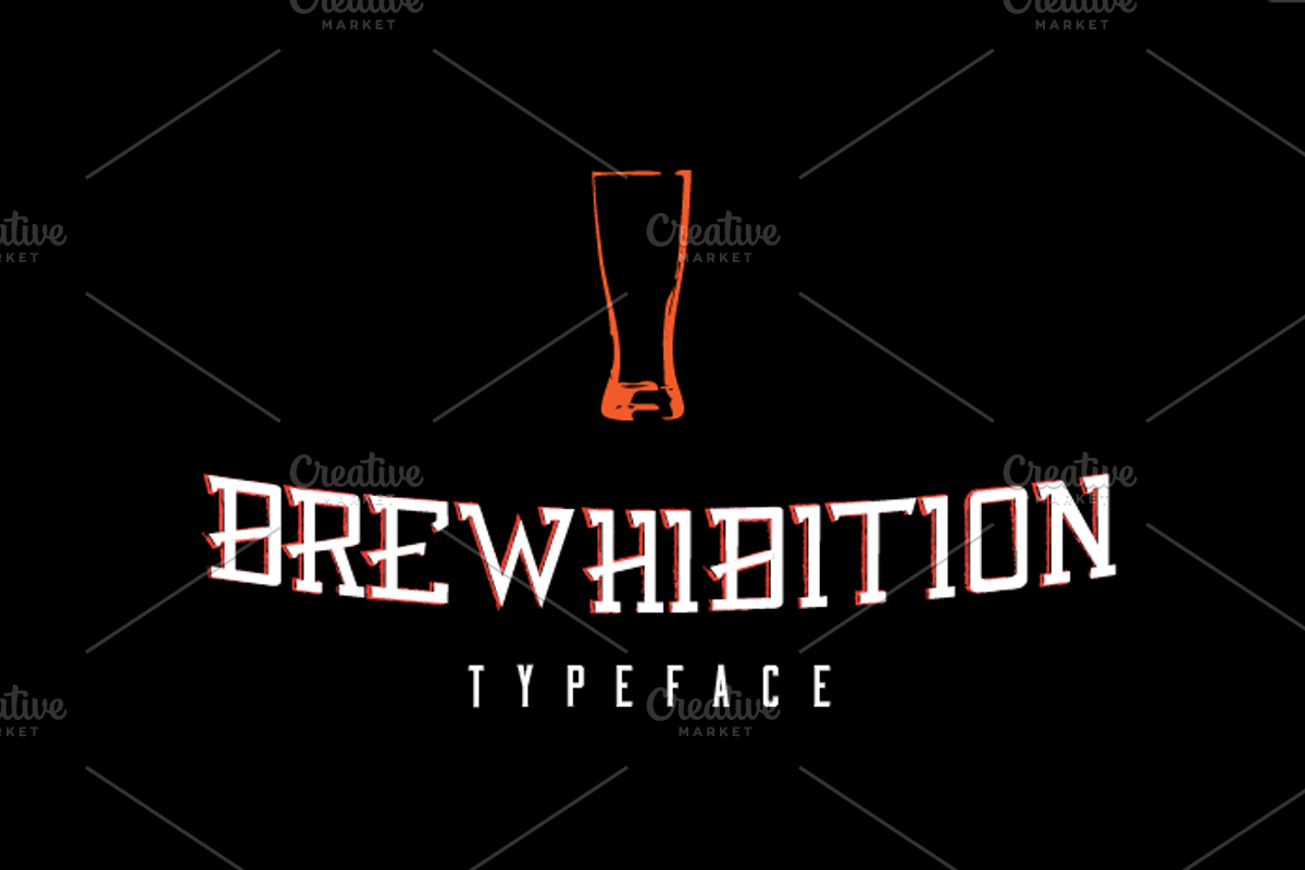 Brewhibition Typeface