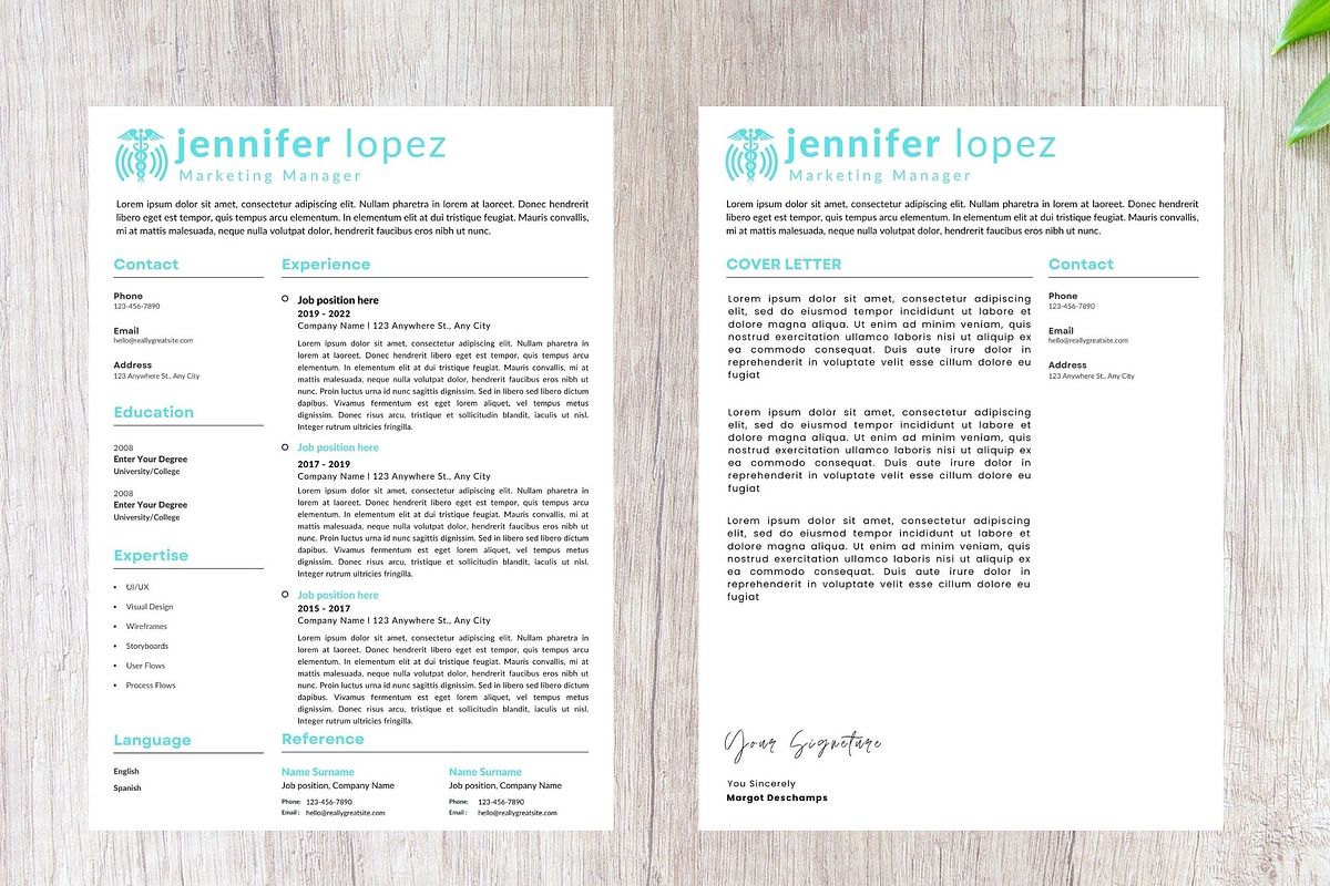 registered nurse resume template, a Resume Template by iloveTemplate (Photo 3 of 3)