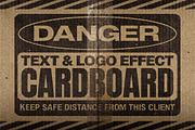 Cardboard Text Effect, a Layer Style Add-On by Design Squad (Thumbnail 1 of 3)