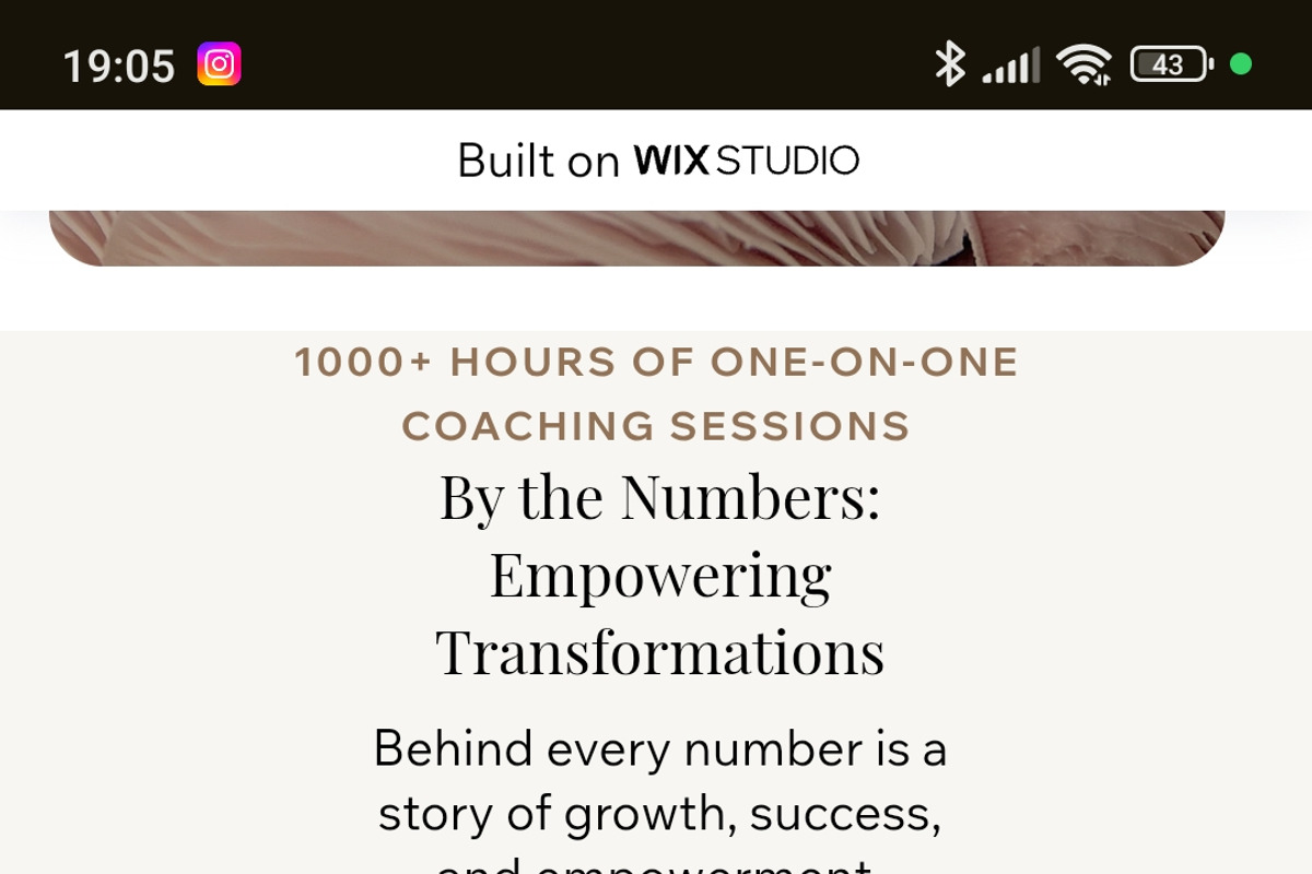 Coach & Influencer - Wix Studio Site, a Wix Template by Kitteeh (Photo 10 of 12)