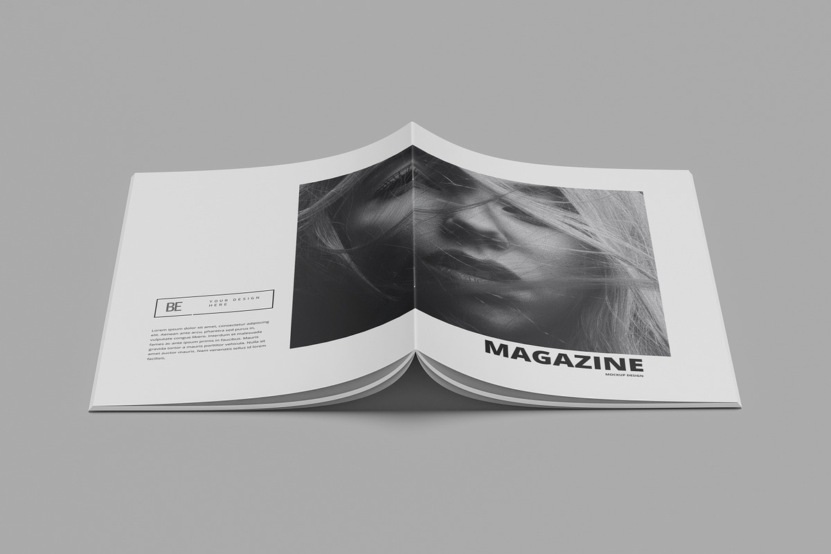 A4 Magazine Mockup, a Print Template by AKMAL STUDIO (Photo 13 of 14)