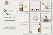 Nutrition Coach Instagram Template, a Social Media Template by Thrive Nutrition Studio (Thumbnail 1 of 7)