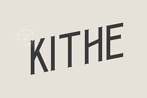 Kithe Typeface