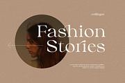 Collingar - Aesthetic Serif, a Serif Font by Sarid Ezra (Thumbnail 3 of 9)