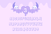 Creepy Kawaii Font, a Handwritten Font by Babymimiart (Thumbnail 8 of 9)