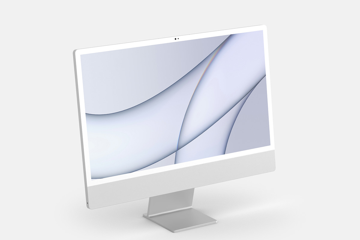 iMac 24-inches Mockups Bundle, a Books & Magazine Mockup by Smotrow Related (Photo 6 of 9)