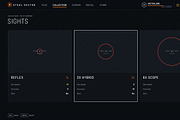 Military FPS Game 100 Screens, an UI Kit Template by pawellpi (Thumbnail 70 of 116)