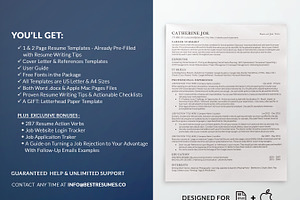 Simple Resume Template ATS