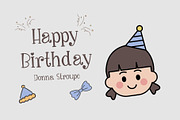 Lisa Cute Font, a Handwritten Font by Fox7 By Rattana (Thumbnail 4 of 6)