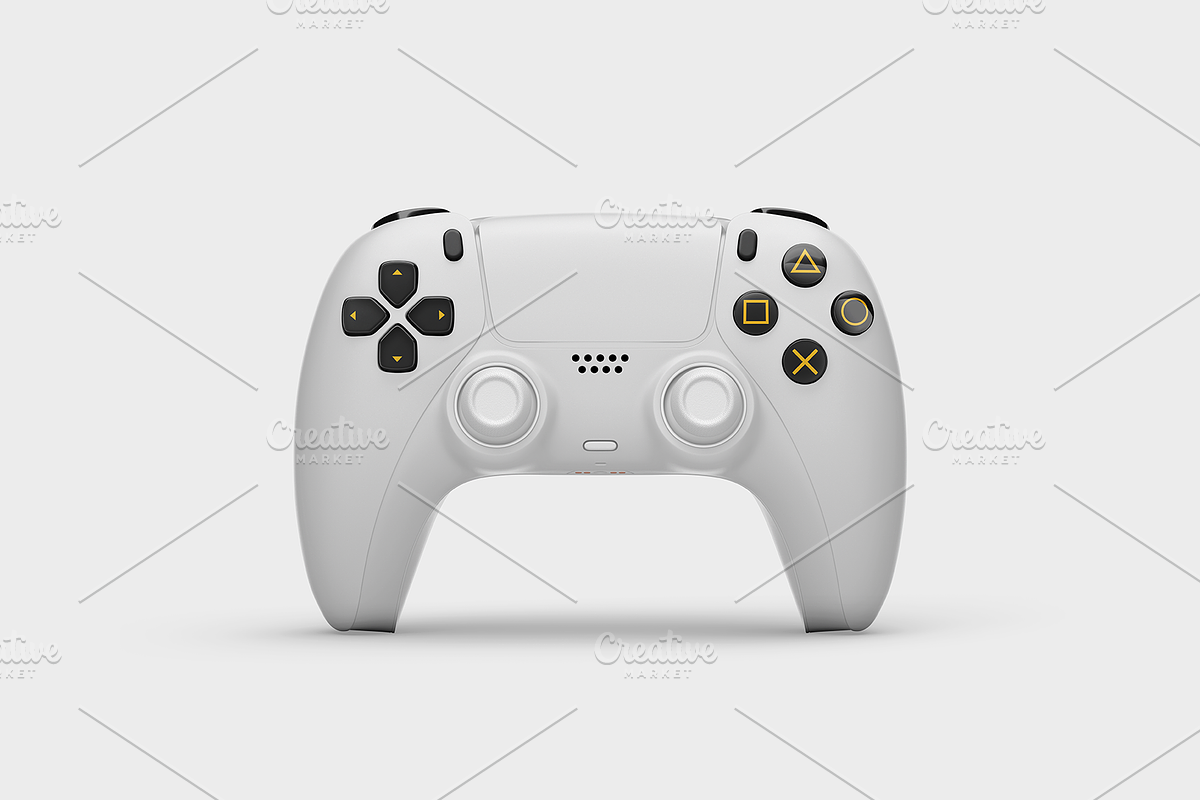 PS5 Controller Mockup, a Merchandise Mockup by Transly Graphics (Photo 1 of 2)
