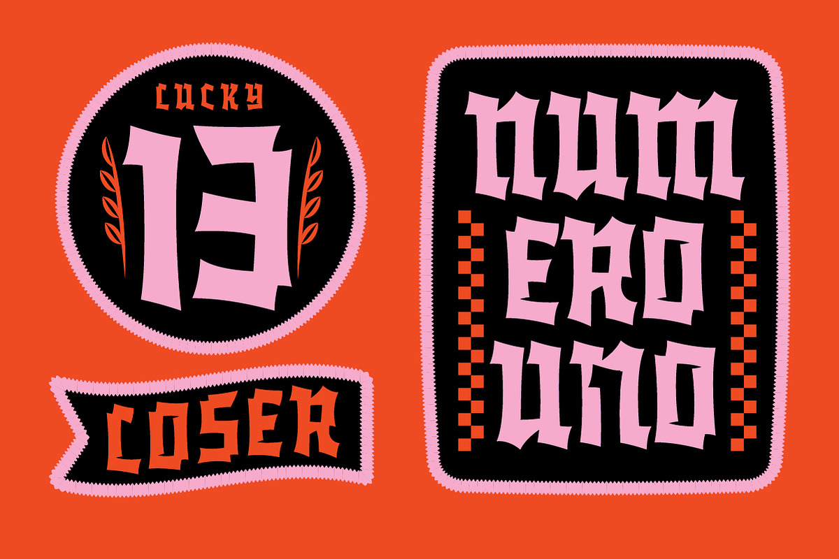Grave Digger, a Blackletter Font by Price Foundry (Photo 9 of 23)