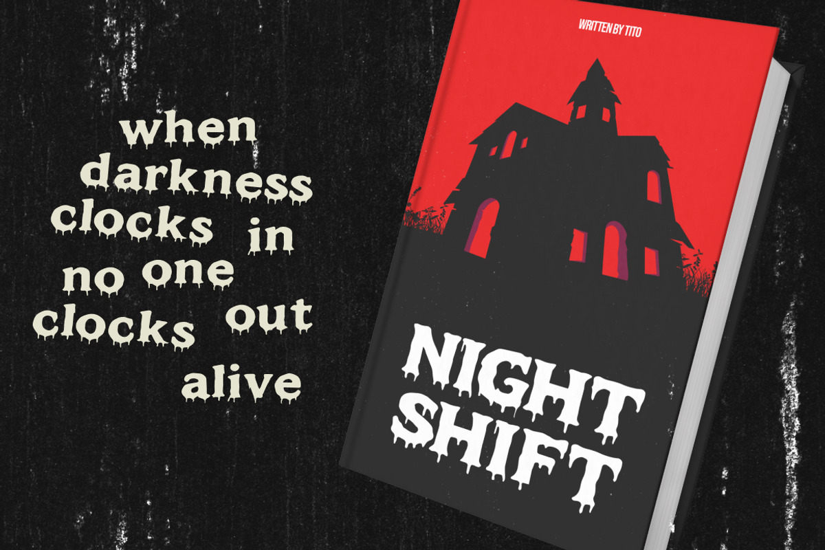 Midnight Ooze Creepy Horror Font, a Sans Serif Font by Vadovastd (Photo 7 of 7)