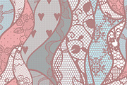 Lacy vector seamless patterns, a Pattern Graphic by tamara.comotomka (Thumbnail 2 of 6)