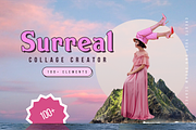 Surreal Collage Creator Art Maker, an Object Illustration by Delightful Design (Thumbnail 1 of 14)