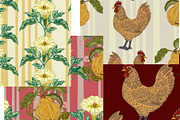 8 patterns Farmhouse set, a Pattern Graphic by NayaChu (Thumbnail 11 of 20)