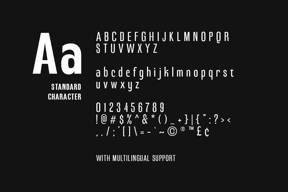 Hubiron Condensed Sans, a Sans Serif Font by Letterhend Studio (Photo 4 of 9)