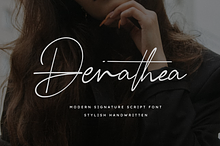 Derathea | Signature Font