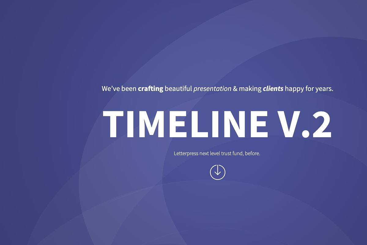Timeline V.2 PowerPoint Slides, a Presentation Template by Pulsecolor (Photo 3 of 37)