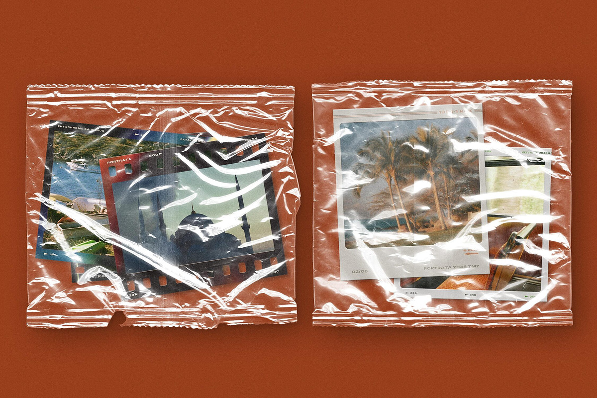 Small Plastic Bags Pack, a Packaging Mockup by Design Squad (Photo 6 of 8)