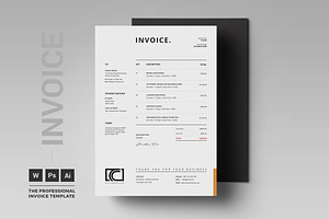 Invoice, a Stationery Template by Creatune