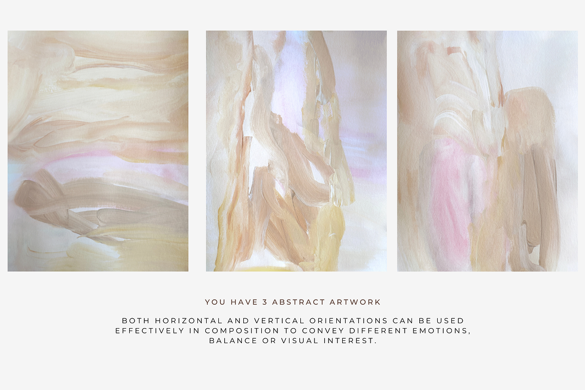 PINK AND BEIGE EXPRESSIVE ART, an Illustration by identity.ART (Photo 5 of 7)