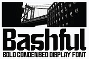 Bashful - Sans Condensed Font, a Sans Serif Font by tebaltipislab (Thumbnail 1 of 12)