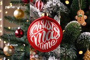 Christmas Ball/Ornament Mockup Scene, a Product Mockup by PrimeMockup (Thumbnail 9 of 10)