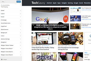 TechSavvy Technology Blogging Theme