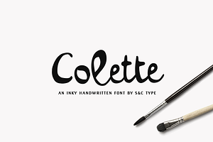 Colette Font Collection, a Script Font by S&C Type