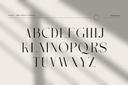 Falery - Modern Serif, a Serif Font by Nirmana Visual (Thumbnail 4 of 8)