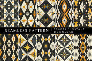 10 Hugh's Midcentury Marvel Patterns