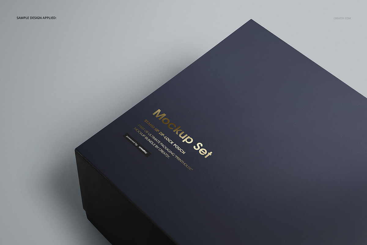 Magnetic Gift Box Mockup Set, a Household Mockup by creatsy5 (Photo 8 of 11)