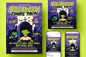 Halloween Party Flyer