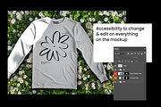 Hanna Shirt Mockup (5+ PSD), a Shirt Mockup by Mocktopia (Thumbnail 9 of 10)