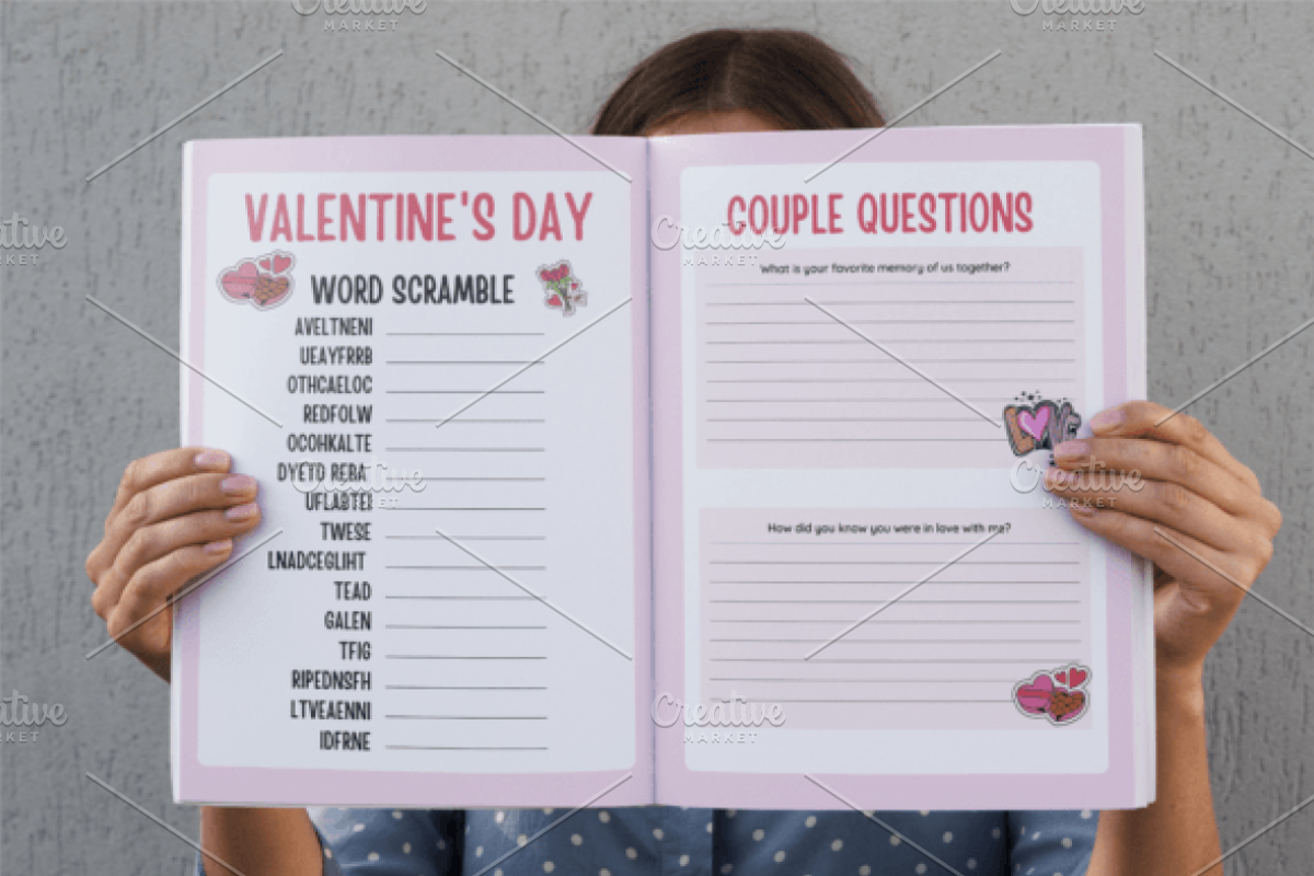 Valentine's Day Couple's Activity, a Marketing Template by Design Station (Photo 3 of 8)