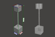 5 Сubic Candelabrum 3D Printing Set, an Object 3D Model by Kseniya-Omega (Thumbnail 6 of 12)