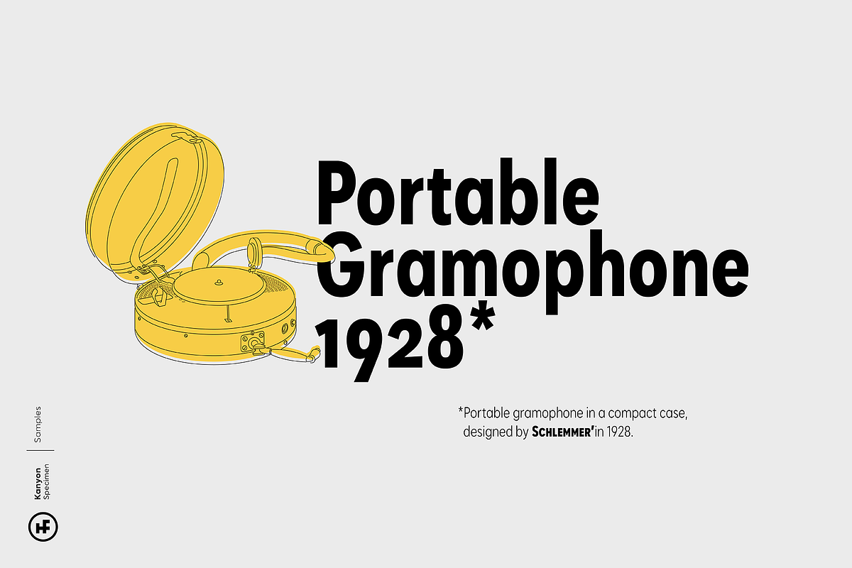 Kanyon Condensed, a Sans Serif Font by Hurufatfont (Photo 3 of 11)