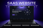 Nexora SaaS Website Template UI Kit, an UI Kit Template by Lumina_ui_ux202 (Thumbnail 1 of 8)