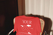 T-Shirt Mockup – Apparel & Branding, a Shirt Mockup by ABC Studio (Thumbnail 5 of 6)