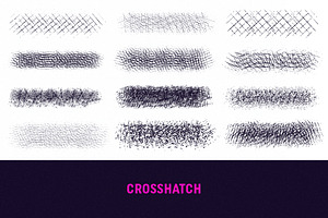 60 Vector Texture Brushes