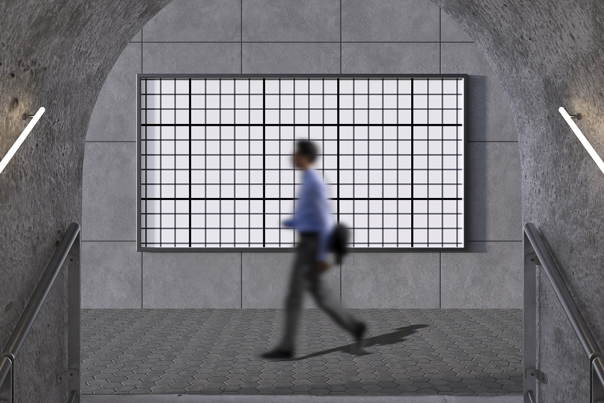 Billboard Mockup, an Advertising Mockup by Unerispace (Photo 2 of 2)