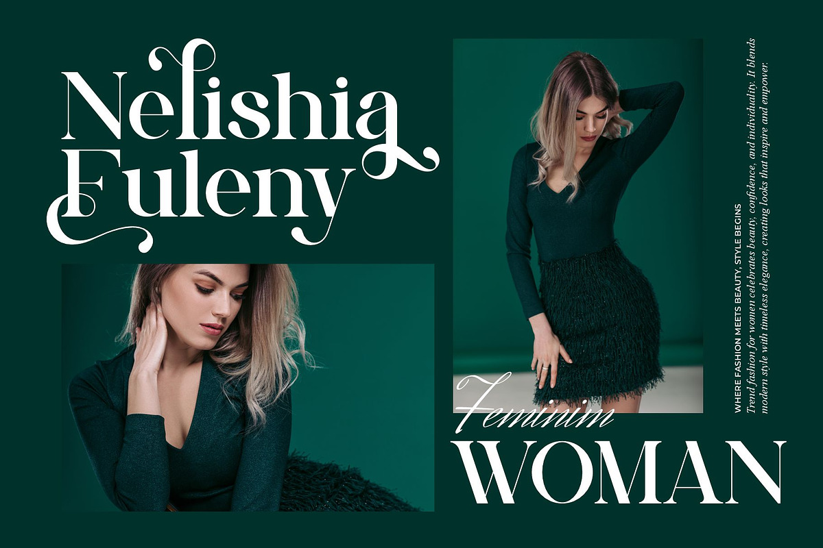Adollia || Modern Elegant Serif Font, a Serif Font by Ermedia Studio (Photo 4 of 10)