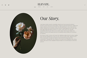 Elevate Squarespace Template